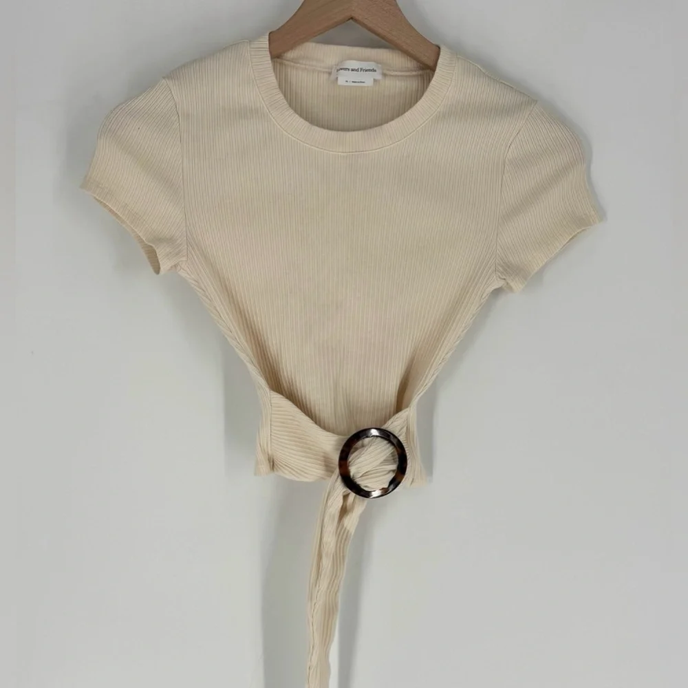 Revolve Lovers + Friends Lynn Top Cropped Ribbed Lynn Top - Picture 4 of 7